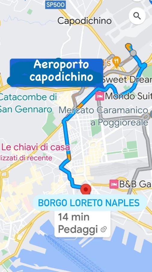Borgo Loreto Nápoles Exterior foto